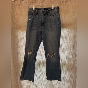 J. Crew Blue mid rise crop Jeans
